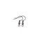 DIY JEWELRY Making Findings Earring Hook Coil Ear Wire French Hook